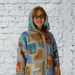 Красота вязанного печворка