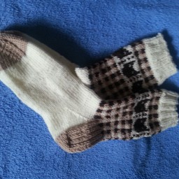 Носочки с кошками