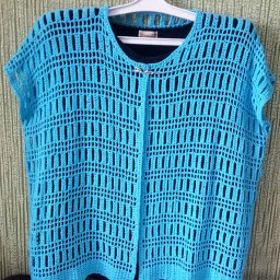 БИРЮЗОВЫЙ ЛЕТНИЙ ЖАКЕТИК