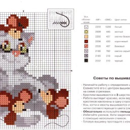 Схемы вышивок