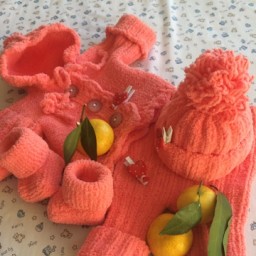 Комплект для новорожденной внучечки