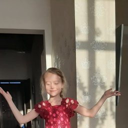 Платье пряжа + ткань