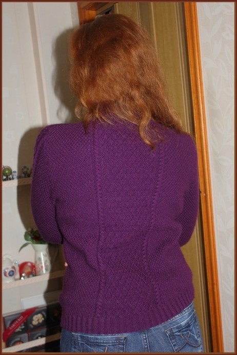 Свитер для Лены по мотивам пуловера Gelsomina от Бруклин Твид
