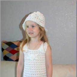 Белоснежный комплект в стиле ретро