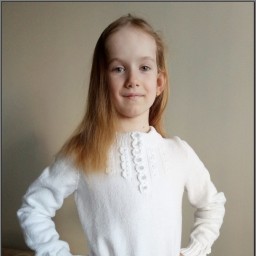 Белая кофточка для школы