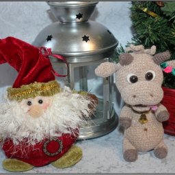 Коровка к Новому году