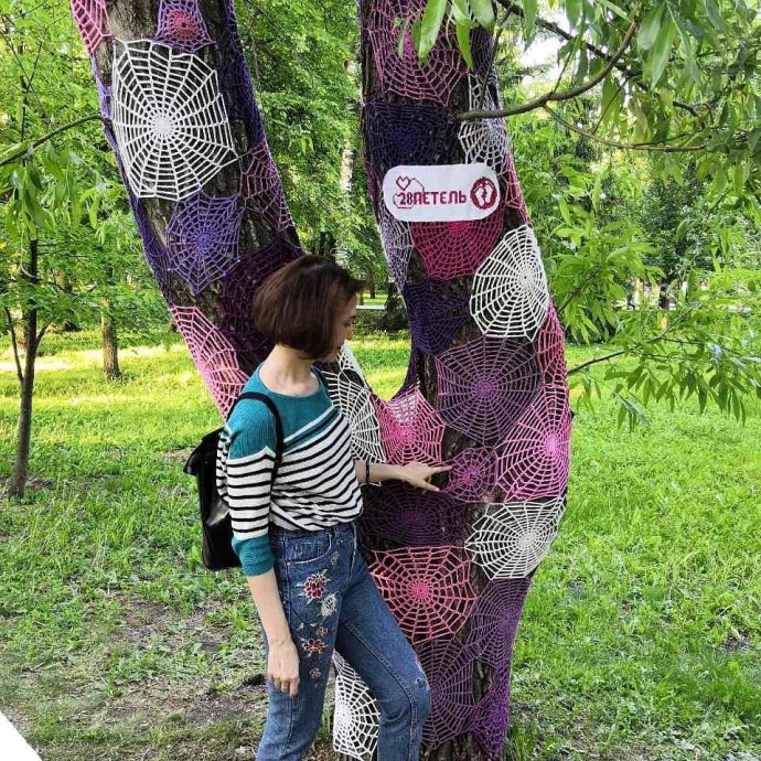 Клуб "28 петель" "подарил" городу новую фотозону! Клуб "28 петель" "подарил" городу новую фотозону!