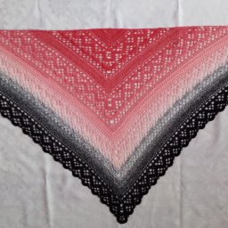 Шаль крючком Klaziena