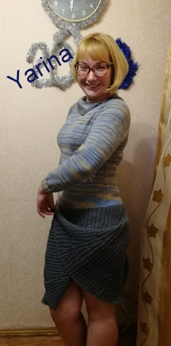 Платье "Зимнее небо" Платье "Зимнее небо"