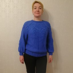 Сапфировый джемпер