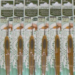 Крючки фирмы Clover soft tuch ￼