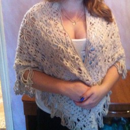 шаль Паучки