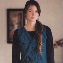 Жилет крючком