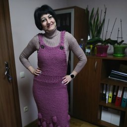 Теплый сарафан