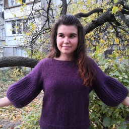 Джемпер из кид мохера