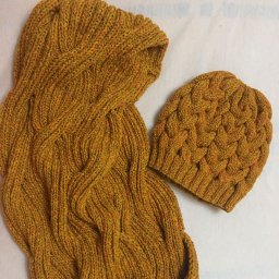 Зимний н-р Шапка + Снуд .