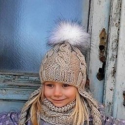 ​Как связать шапочку с ушками .