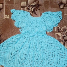 Платье крючком для выпускного