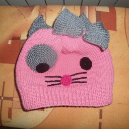 Шапка-кошка