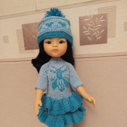 Новый наряд для куклы  Паола Рейна ,