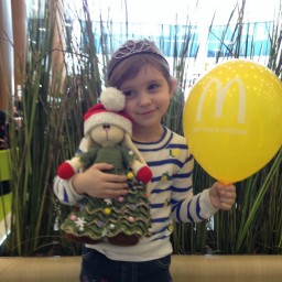 Тильда-зайка, связанная по он-лайну