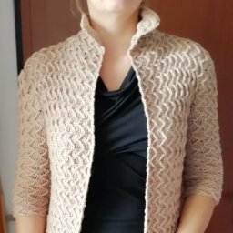 Кардиган крючком Catia