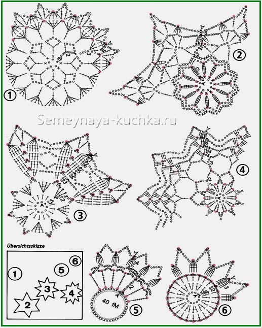 Снежинки