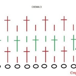 Красивый пуловер крючком плотной вязкой