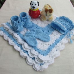 Продам.​Детский вязаный комплект Мальчиш.