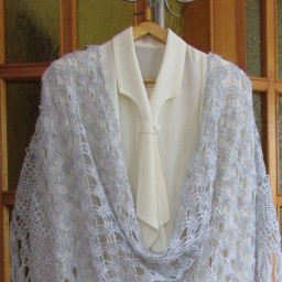 Просили схему шали.