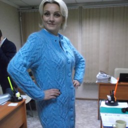 Мохеровый кардиган