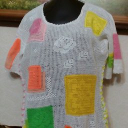 Ещё одна туника в стиле Пэчворк для доченьки