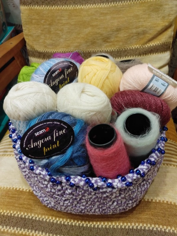 Корзина для рукоделия
