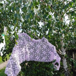 Палантин "Обнимашка  для Настасьюшки"