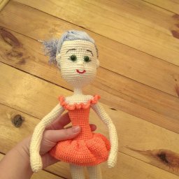 Кукла Балерина крючком
