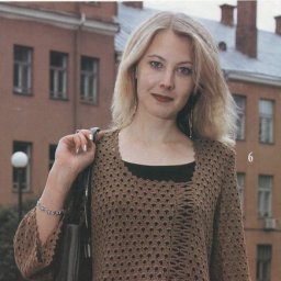 Ажурный жакет