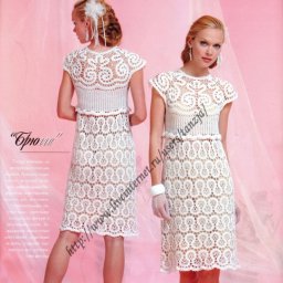 платье Белая метель