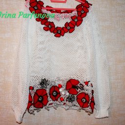 Ажурная кофточка