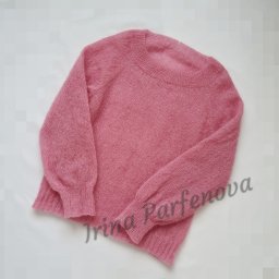 Пуловер из кидмохера