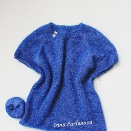 Пуловер из кидмохера