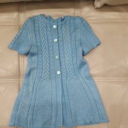 Летний кардиган для внучки на вечернюю прохладу