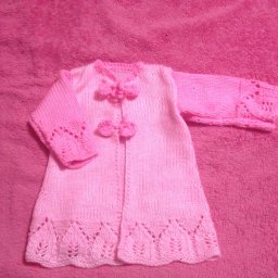 Вяжем для внучек вместе с подругой