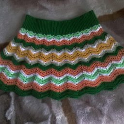 Юбочка Зигзаг "Краски лета"