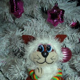 Новогодний котейка