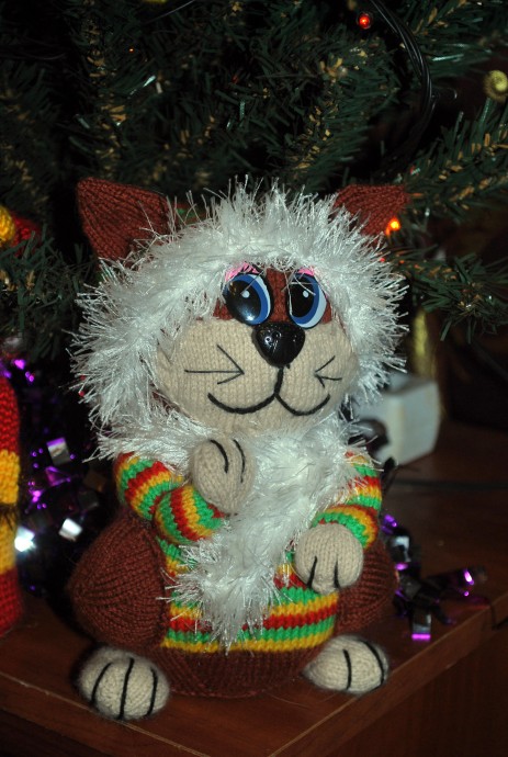 Новогодний котейка Новогодний котейка