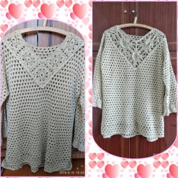 Переделка кофточки