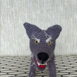 Волк крючком