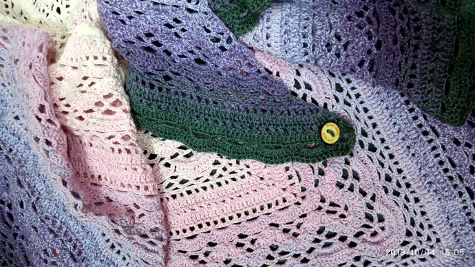 шаль Klaziena, YarnArt FLOWERS 3 шаль Klaziena, YarnArt FLOWERS 3