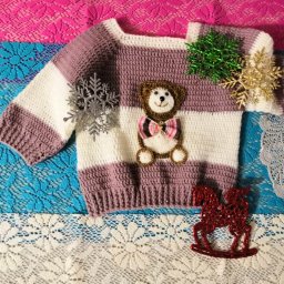 Кофточка крючком для самых маленьких от 0 до 3-х.