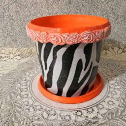 Горшочки для комнатных цветов своими руками.